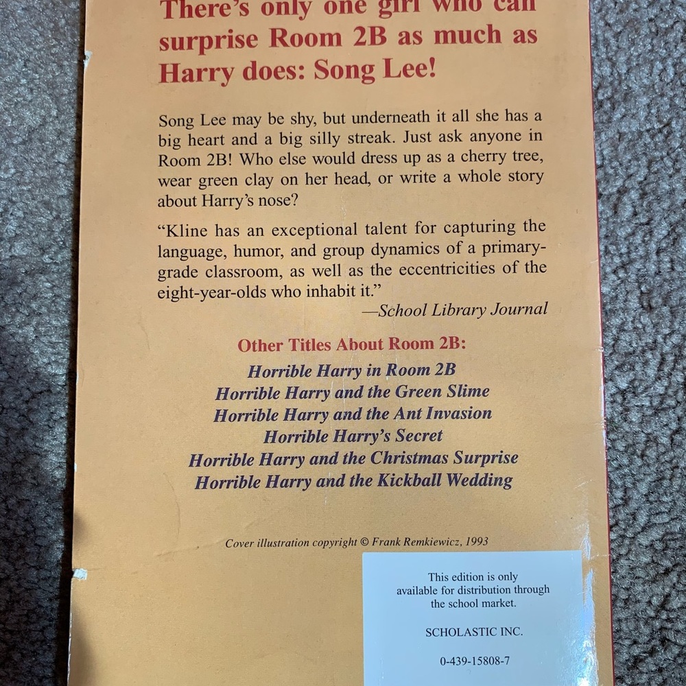 Song Lee in Room 2B book! Children’s! - Picture 7 of 8